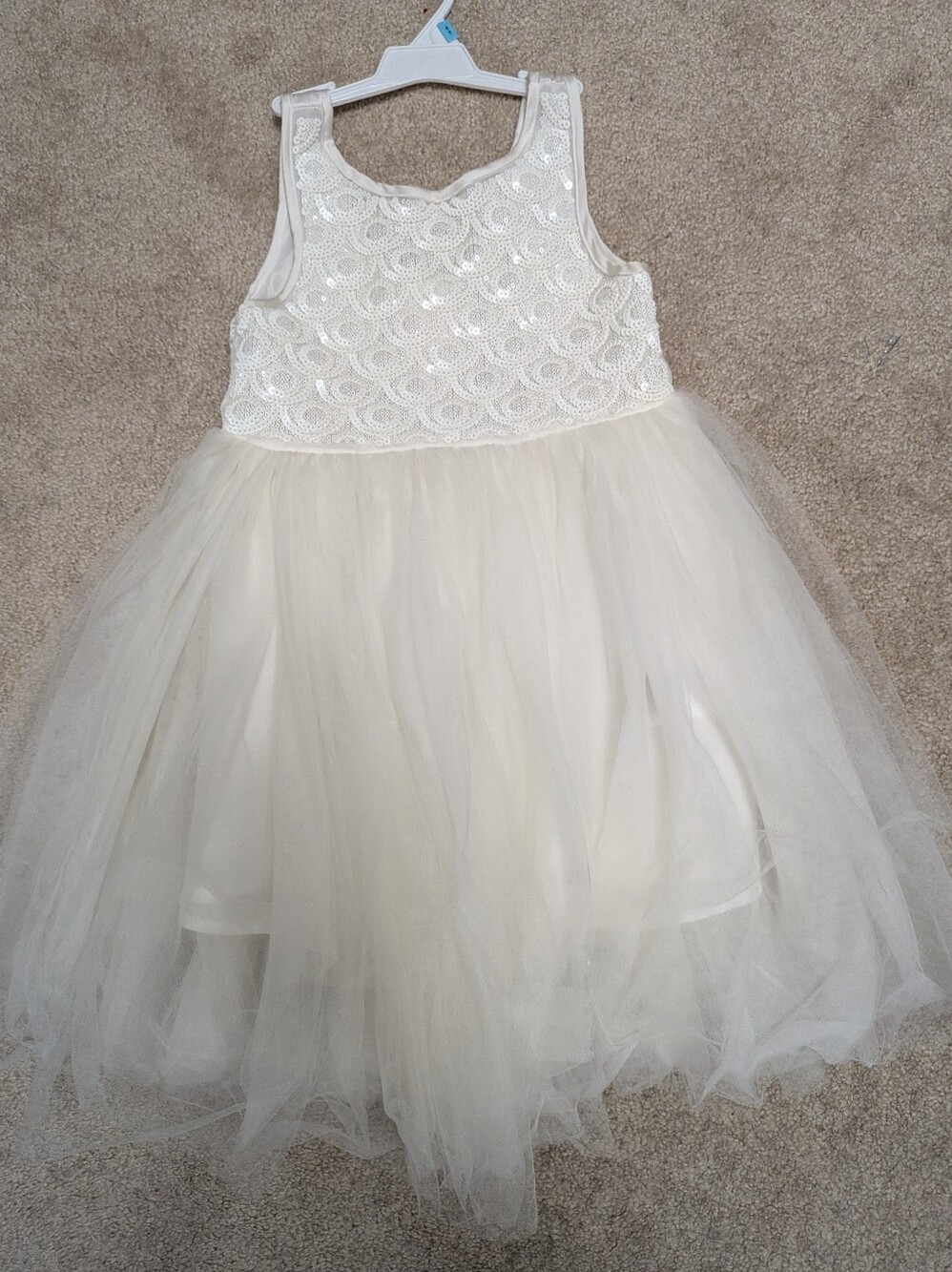 H&M Girls Tulle And Sequin Party Dress, Sz 5